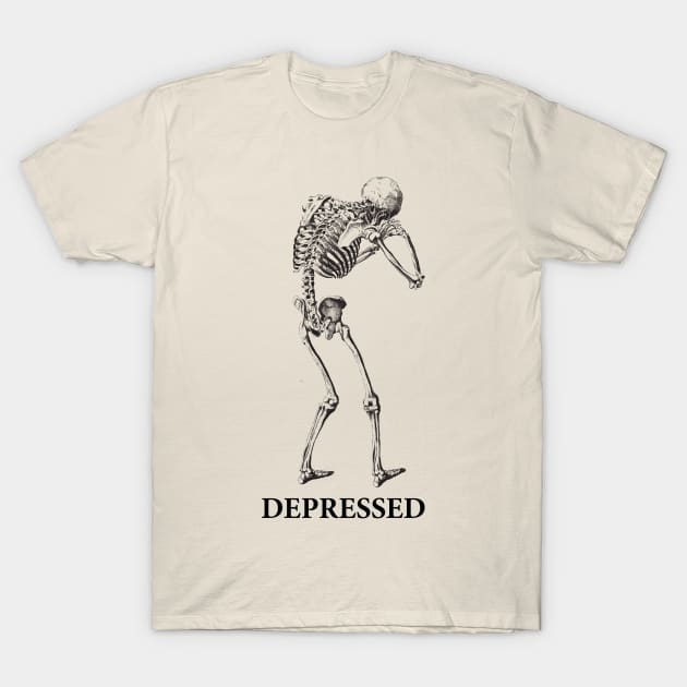 DEPRESSION T-Shirt by theanomalius_merch